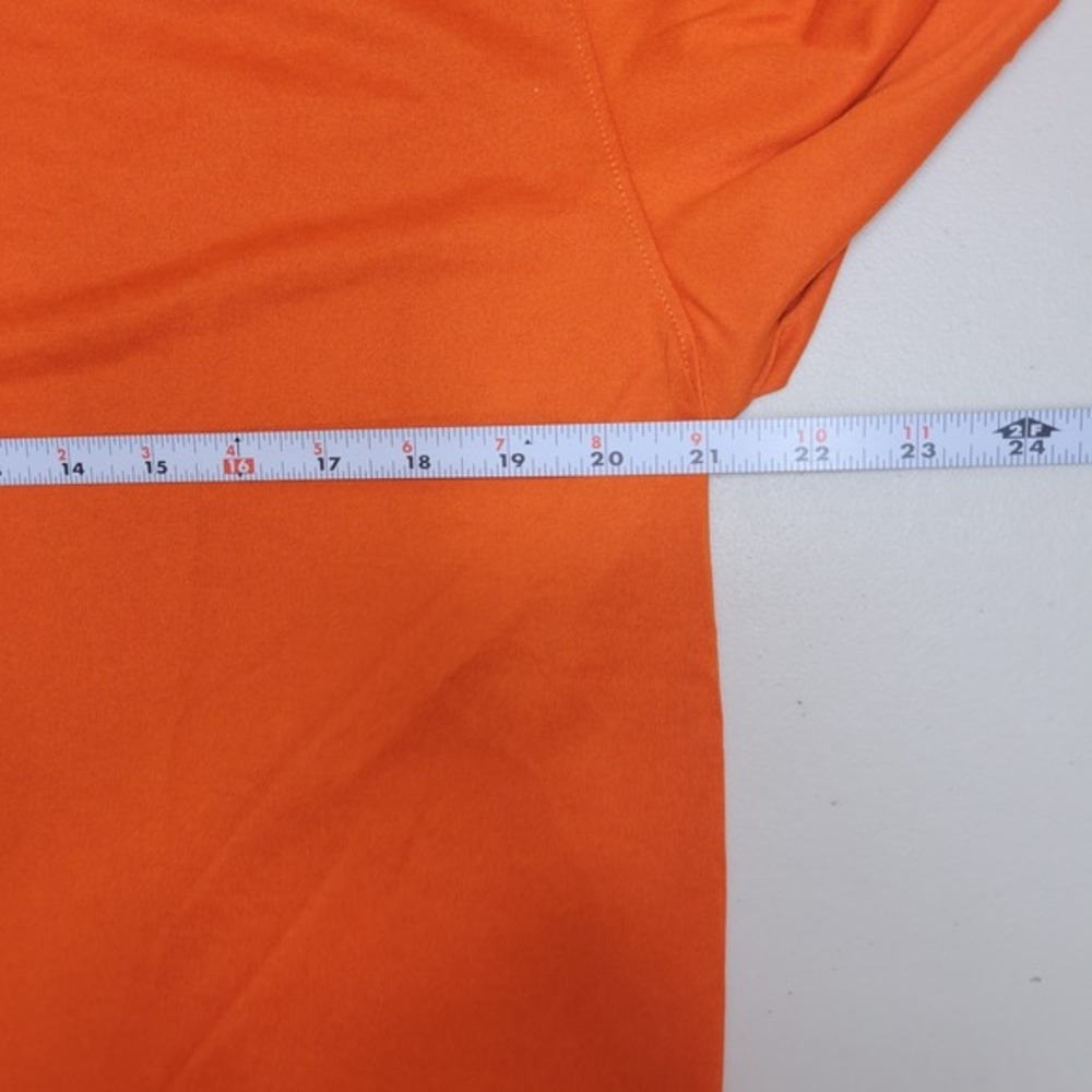 NWT Nike Men's Large L Rush Orange Legend Tee 727982-888 Performance Gym Shirt‎ - Picture 9 of 11